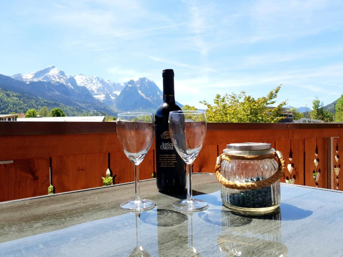 Ferienwohnung Wetterstein Garmisch-Partenkirchen Exteriör bild