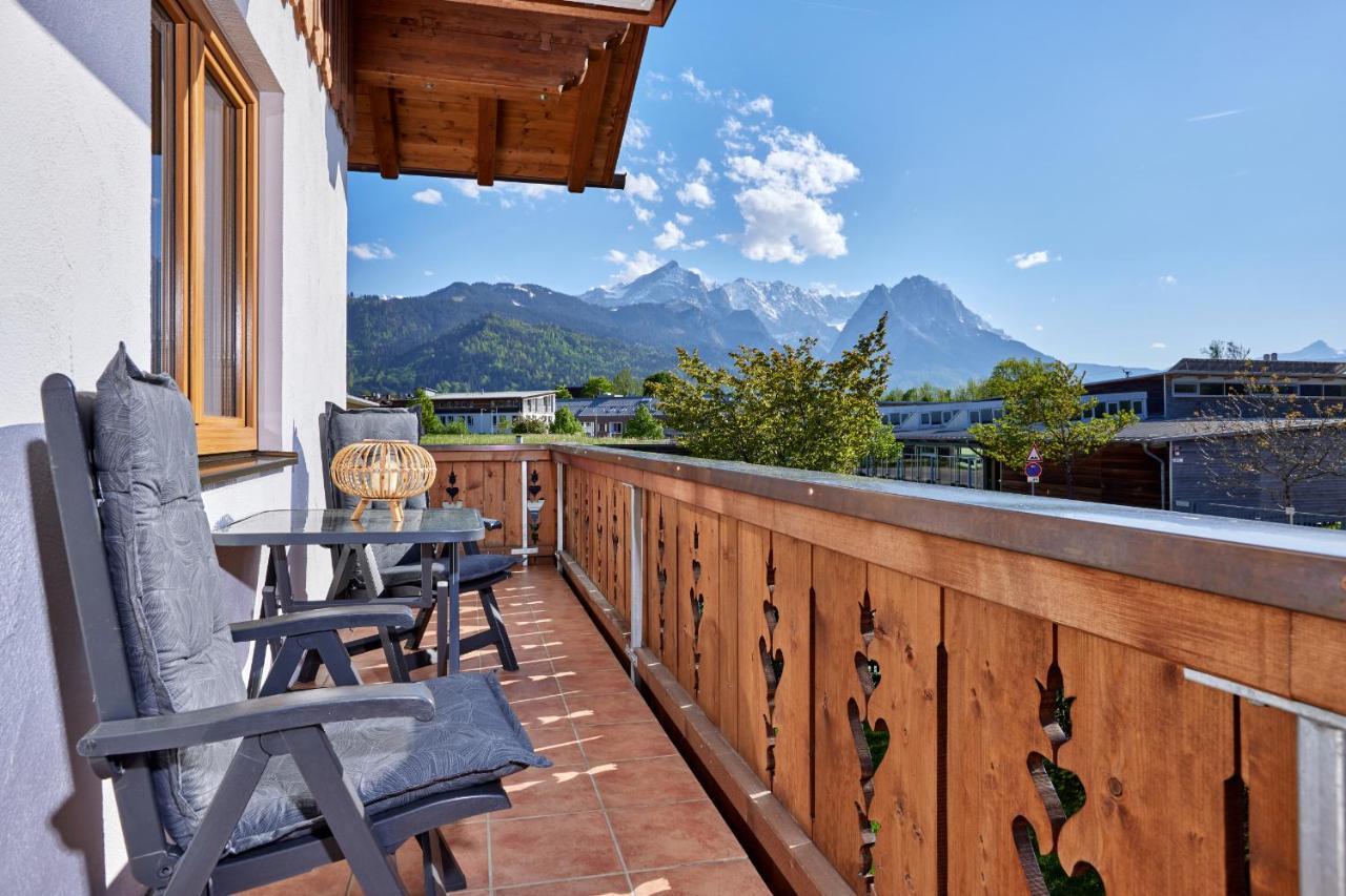 Ferienwohnung Wetterstein Garmisch-Partenkirchen Exteriör bild
