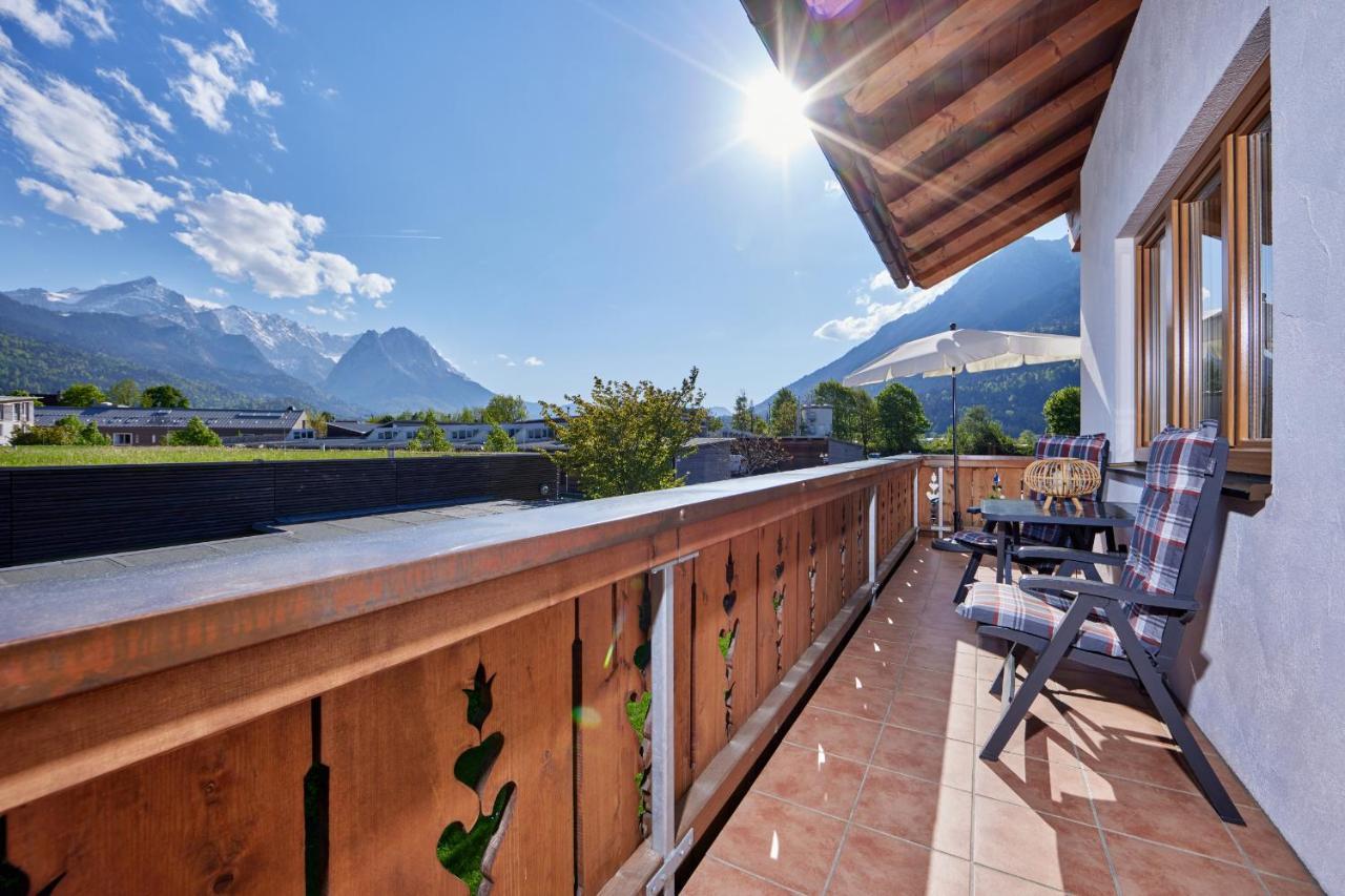 Ferienwohnung Wetterstein Garmisch-Partenkirchen Exteriör bild