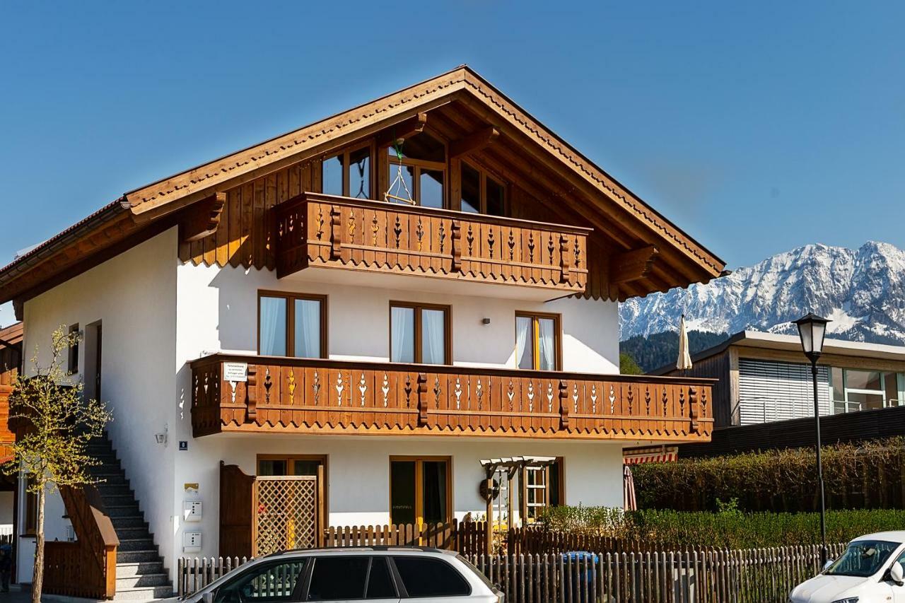 Ferienwohnung Wetterstein Garmisch-Partenkirchen Exteriör bild